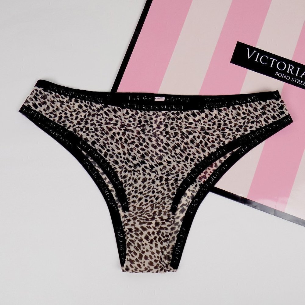 nwt victoria's secret very sexy dream angels lace mesh brief bikini brazillian